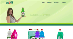 Desktop Screenshot of cruzadoquimica.com.br